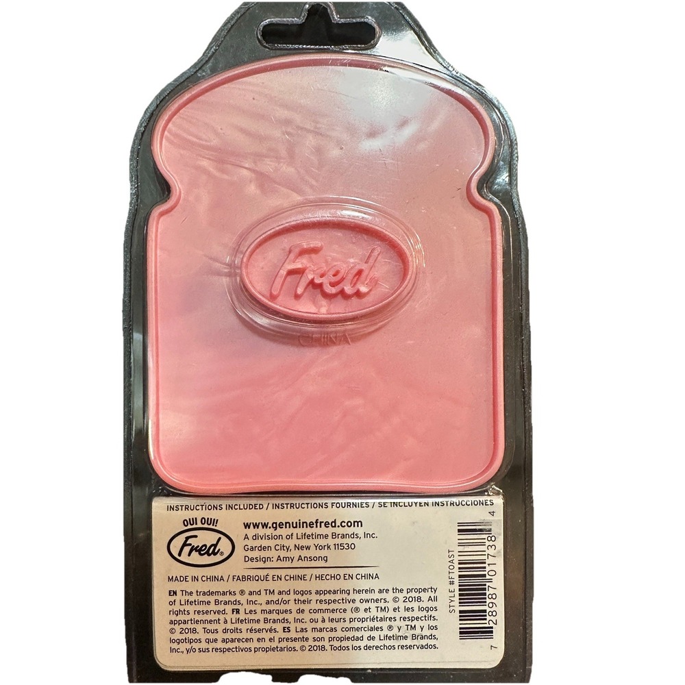 Fred French Toast Bread Stamper Eiffel Tower Bonjour France Fun Kitchen Tool NEW - Picture 2 of 3